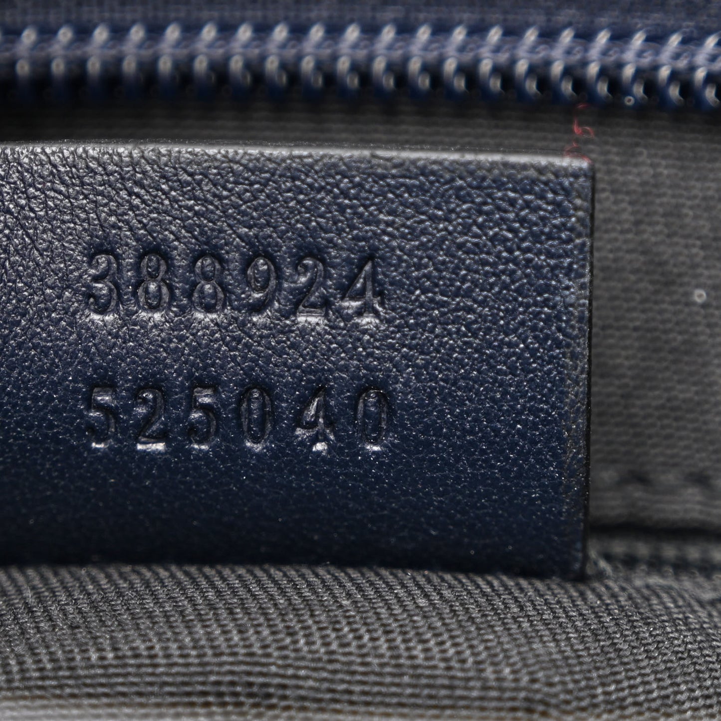 GG Plus Monogram Medium Flat Messenger Bag Navy
