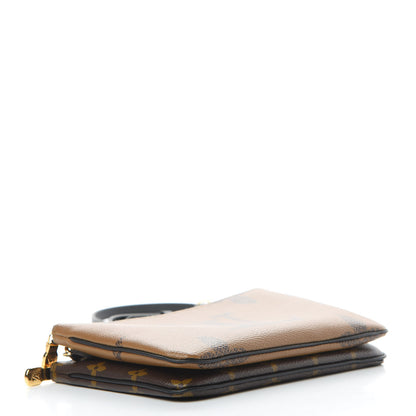 Louis Vuitton Reverse Monogram Giant Double Zip Pochette 4 of 13