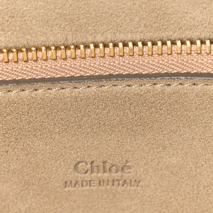 Chloe Suede Calfskin Medium Faye Shoulder Bag Black 6 of 9