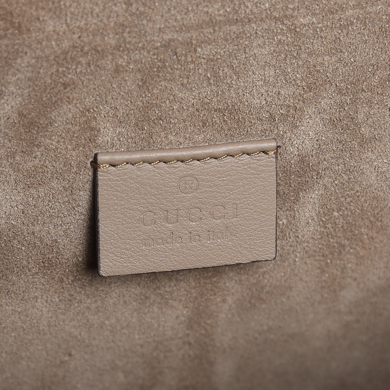 Gucci GG Supreme Monogram Medium Dionysus Shoulder Bag Taupe 7 of 10