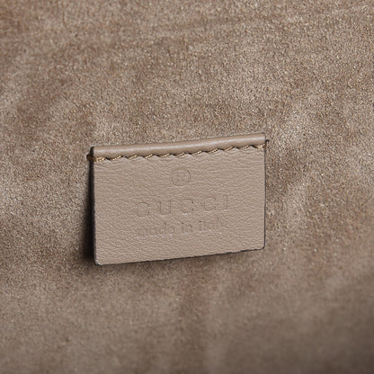 Gucci GG Supreme Monogram Medium Dionysus Shoulder Bag Taupe 7 of 10