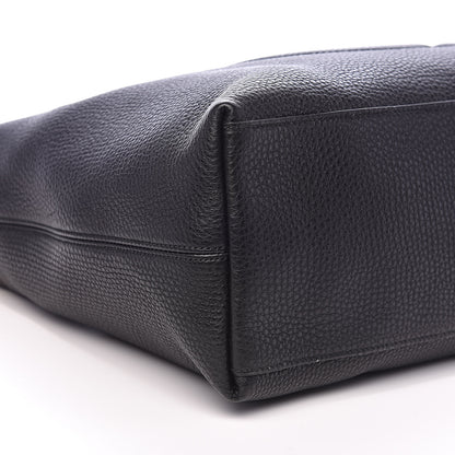 Gucci Pebbled Calfskin Medium Soho Chain Shoulder Bag Black 8 of 10