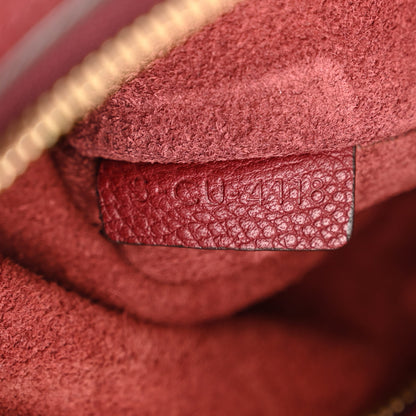 Celine Soft Grained Calfskin Small Belt Cabas Phantom Light Burgundy 7 of 10