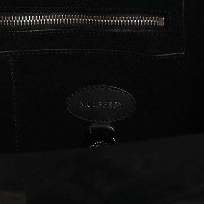 Mulberry Silky Calf Medium Willow Tote Black 6 of 12