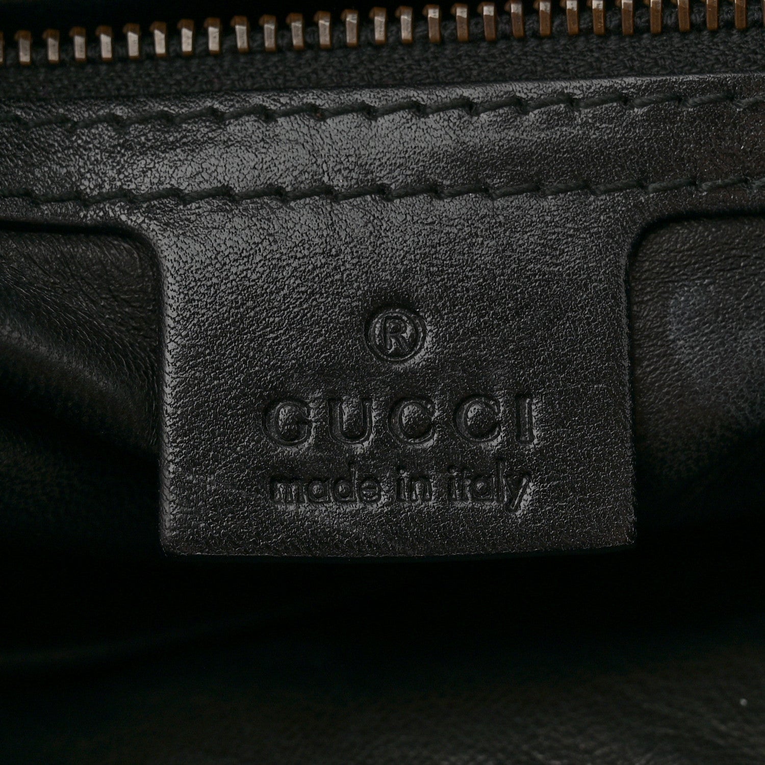 Gucci Snakeskin Medium Interlocking Icon Shoulder Bag Black 6 of 13