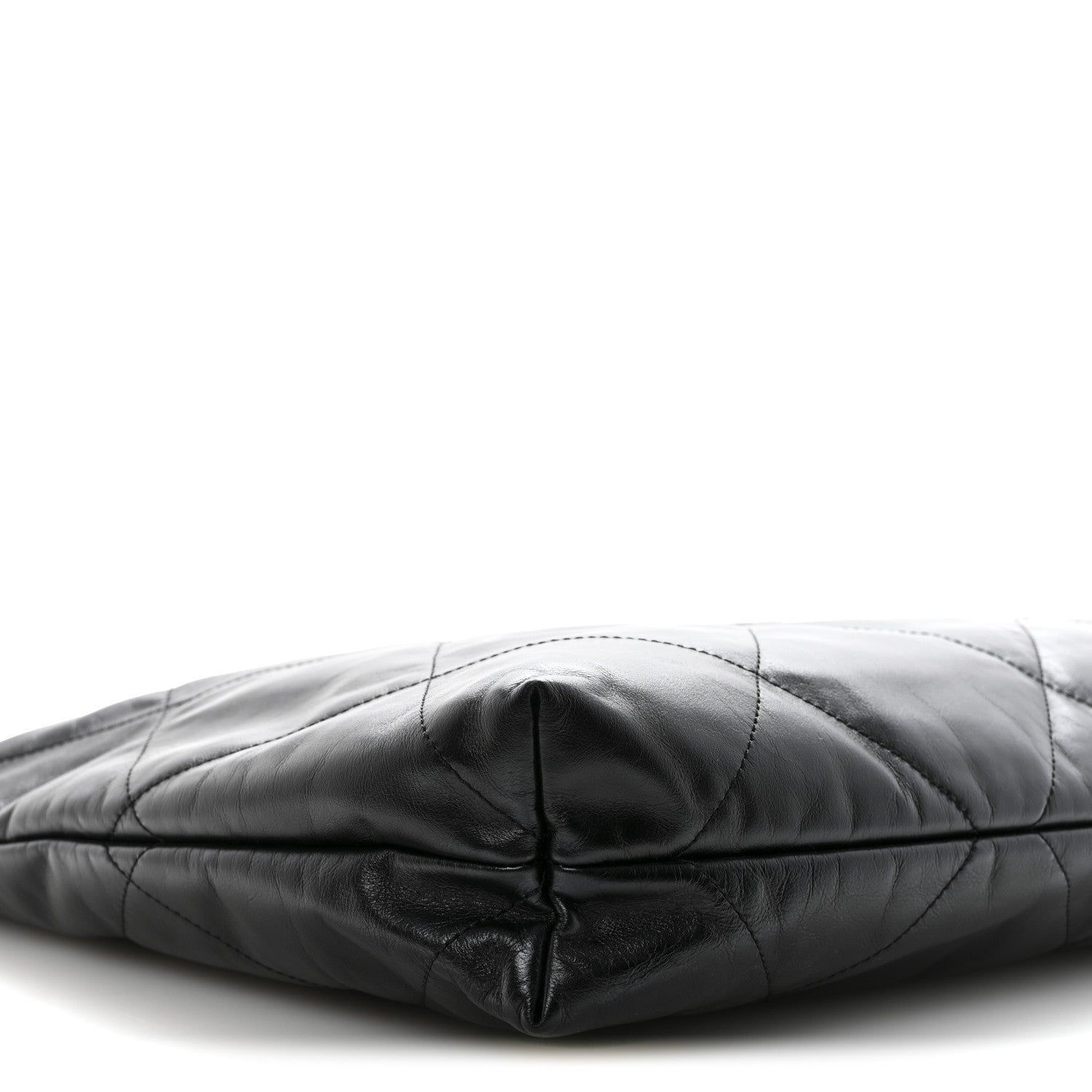 Chanel Shiny Calfskin Quilted Chanel 22 Black 10 of 11