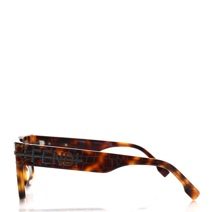Fendi Acetate Fendigraphy Square Sunglasses FE40078I Tortoise Shell 3 of 7