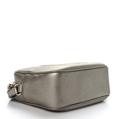 Gucci Metallic Cellarius Calfskin Small Soho Disco Bag Sasso 4 of 10