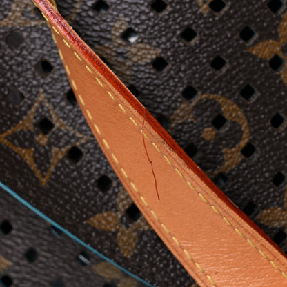 Louis Vuitton Monogram SC Flore Saumur Teal 14 of 17