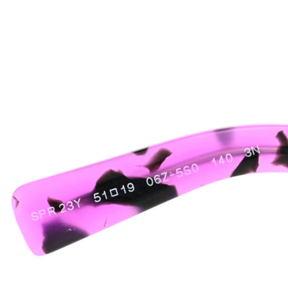 Prada Acetate Symbole Sunglasses SPR 23Y Slate Grey Purple 5 of 8