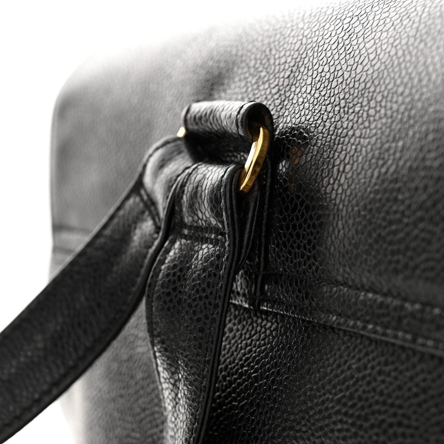 Chanel Caviar CC Backpack Black 10 of 11