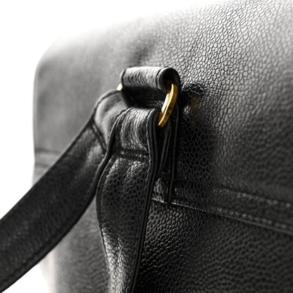 Chanel Caviar CC Backpack Black 10 of 11