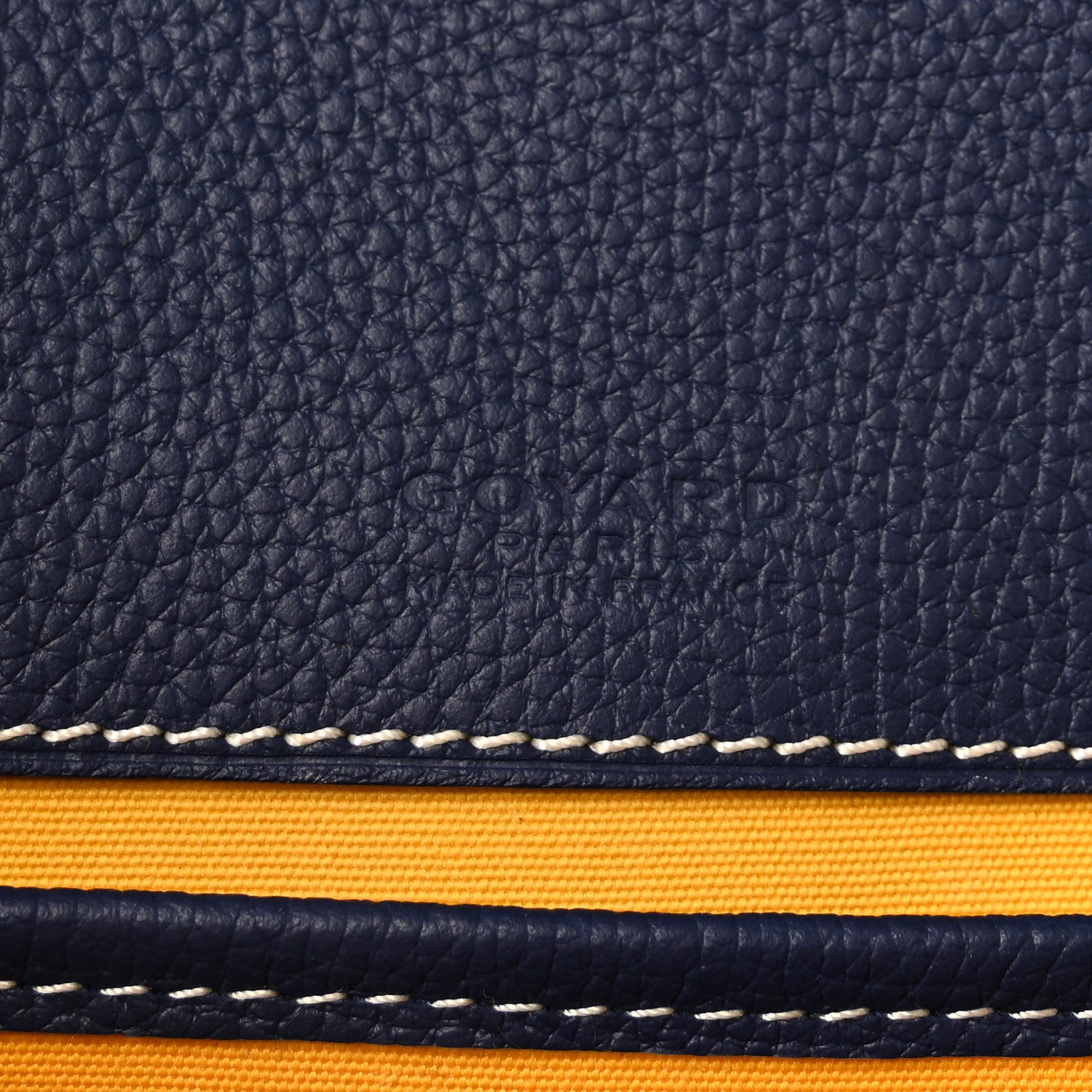 Goyard Goyardine Belvedere II PM Messenger Bag Navy 6 of 9