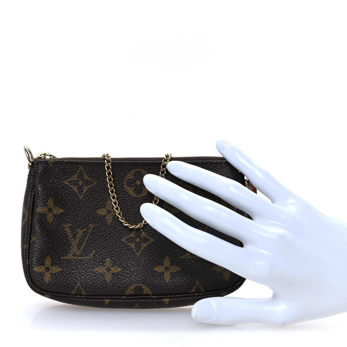 Louis Vuitton Monogram Mini Pochette Accessories 2 of 10