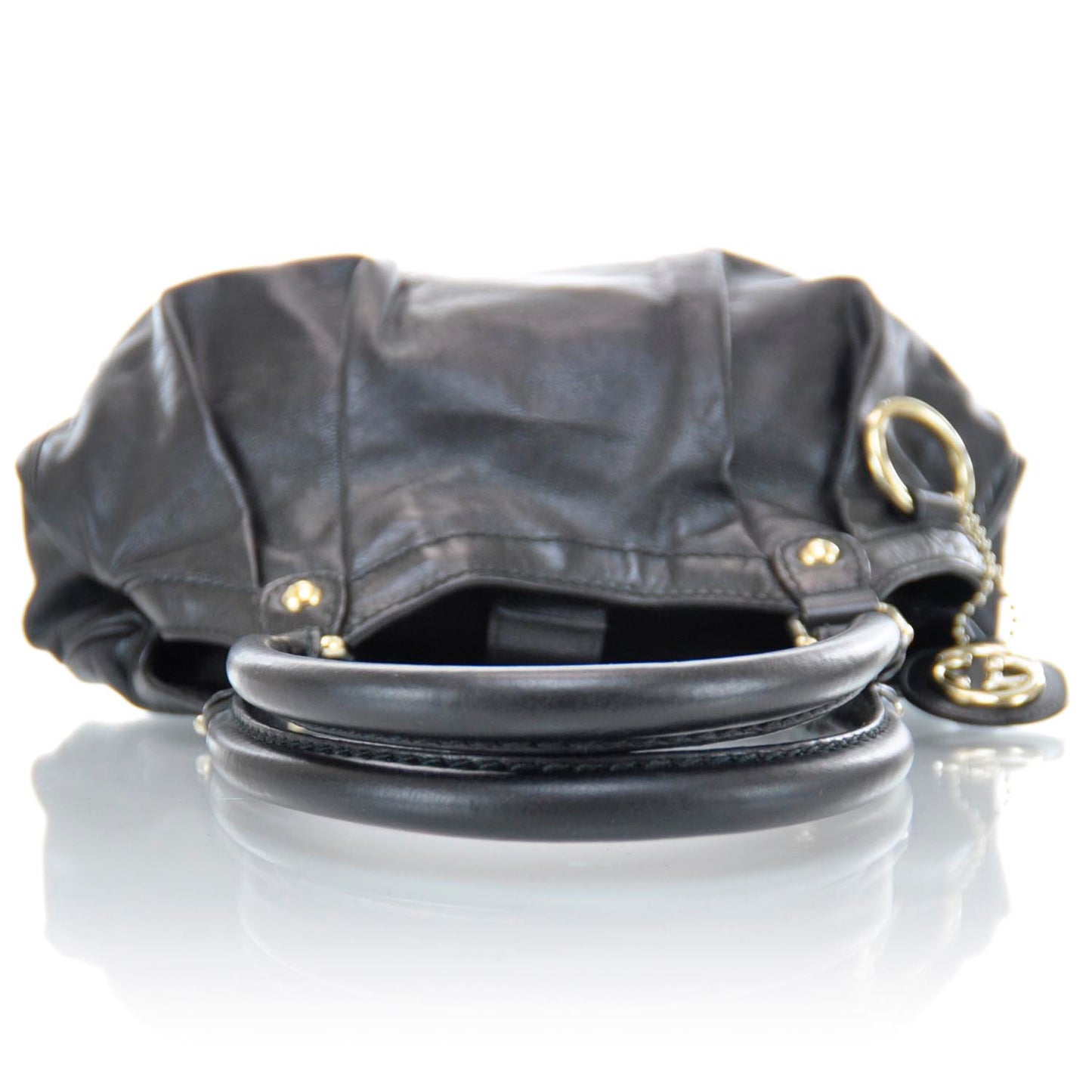 Leather Medium Sukey Black