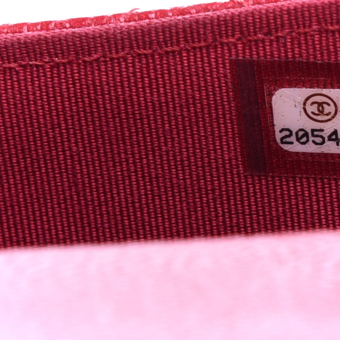 Caviar Quilted Travel Wallet Red
