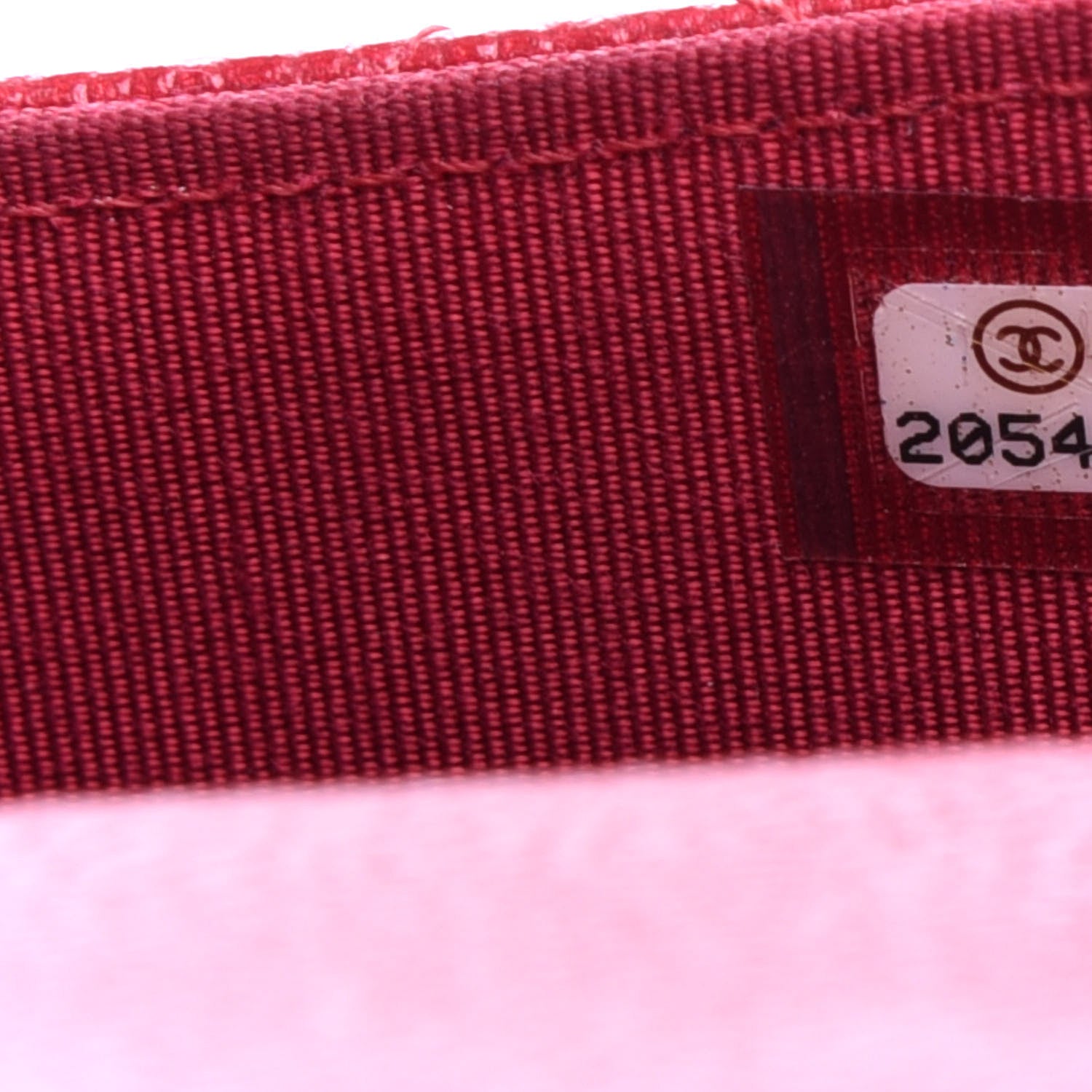 Chanel Caviar Quilted Travel Wallet Red 7 of 8
