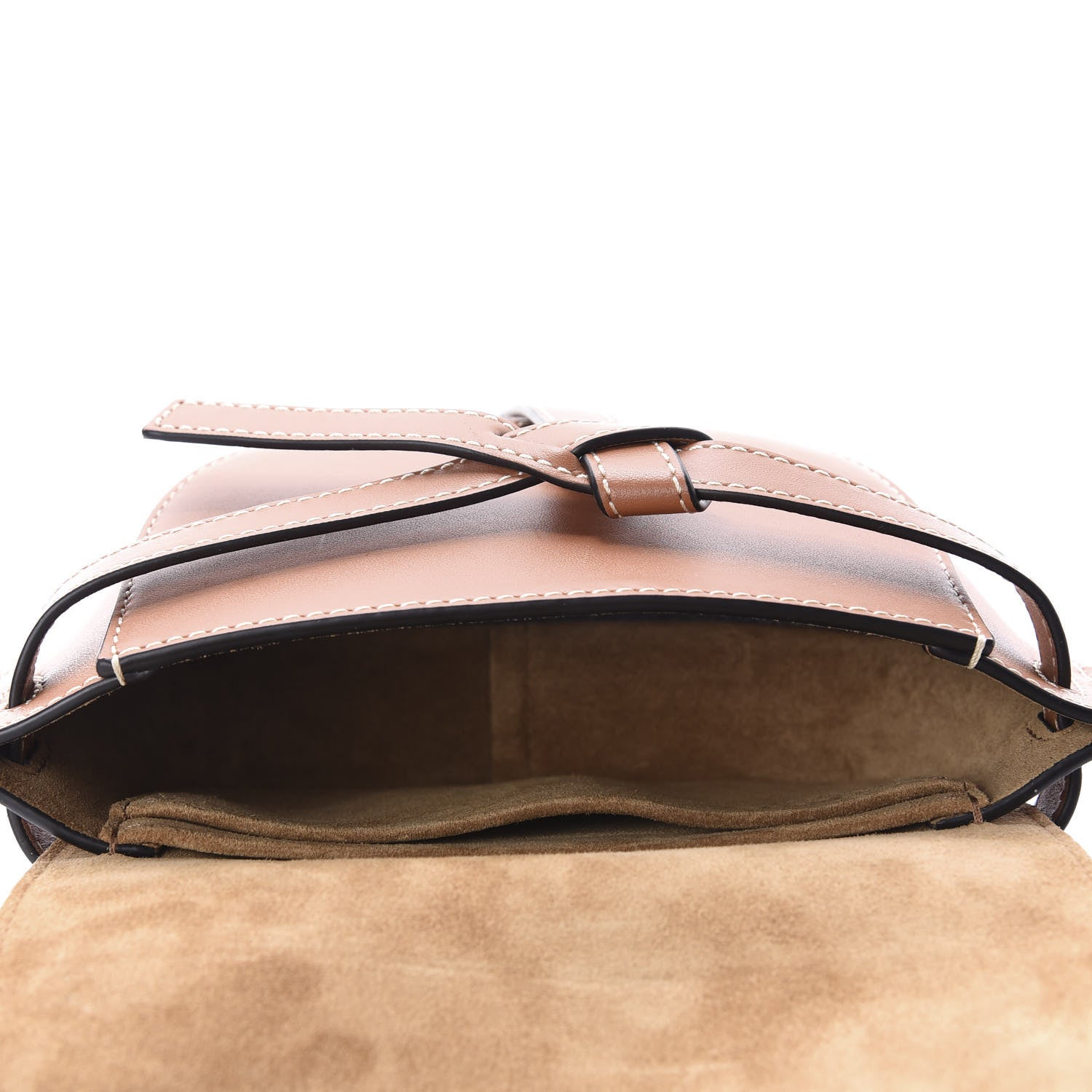 Loewe Calfskin Mini Gate Belt Bag Tan 4 of 10