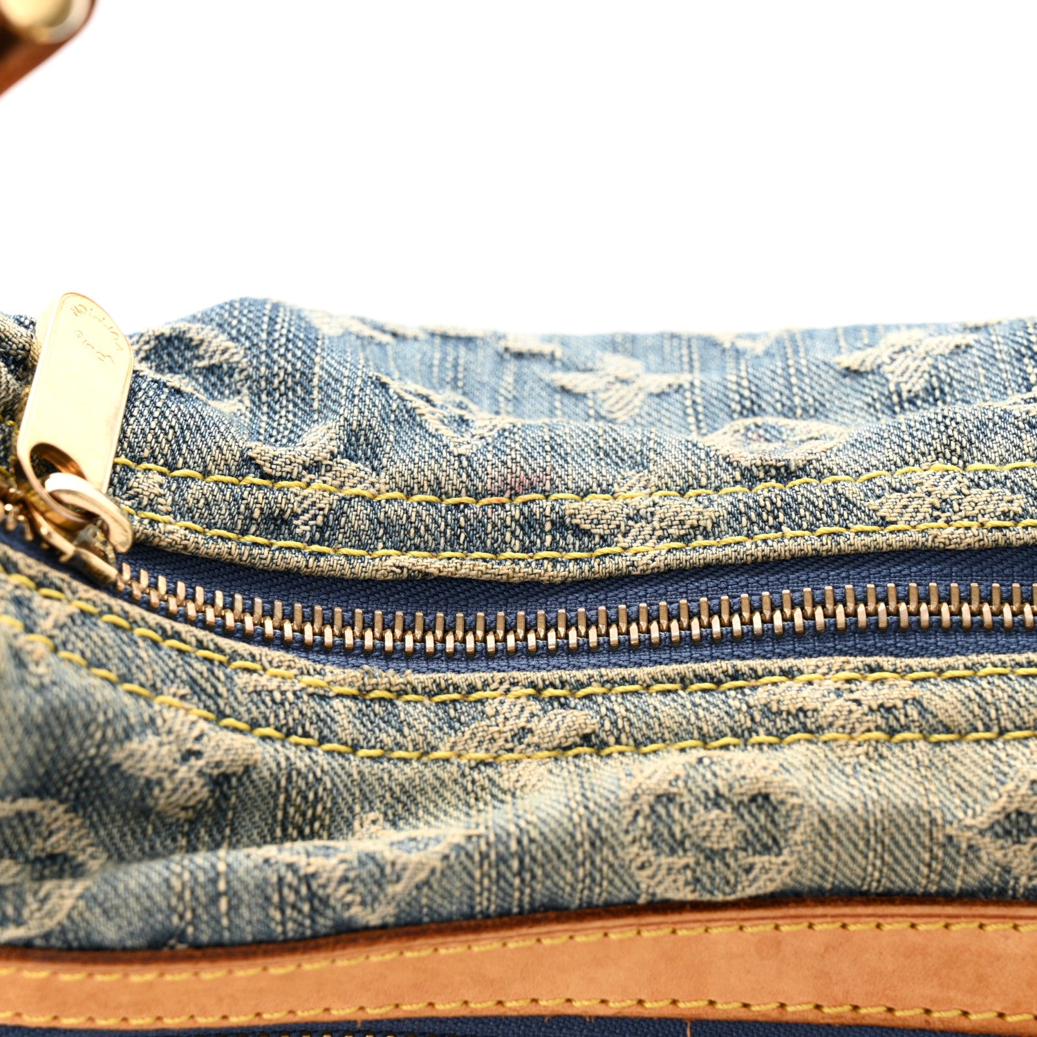 Louis Vuitton Monogram Denim Baggy PM Blue 12 of 18