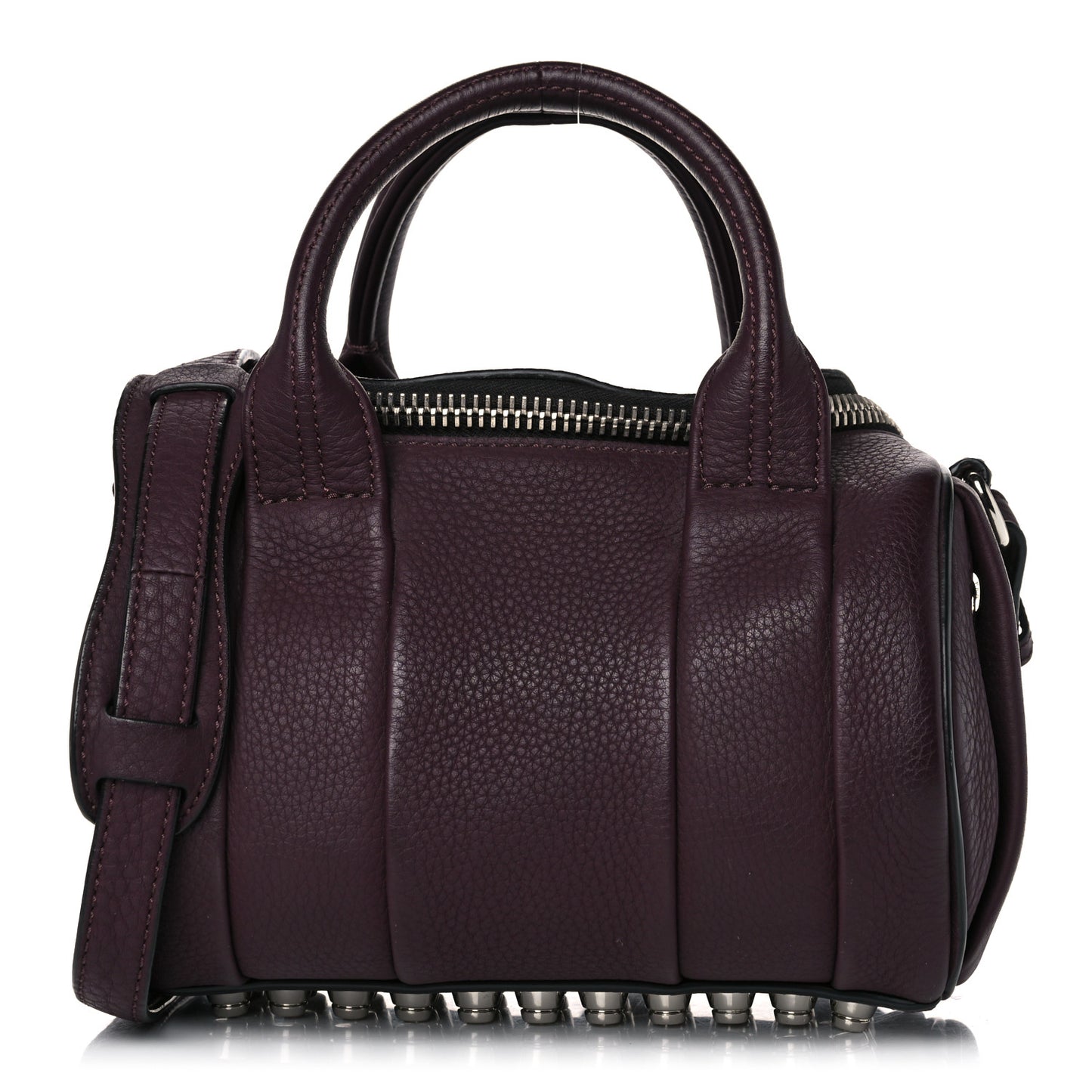 Pebbled Calfskin Mini Rockie Oxblood