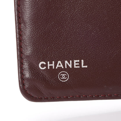 Chanel Lambskin Quilted Zipped Pocket Wallet Black 6 of 8