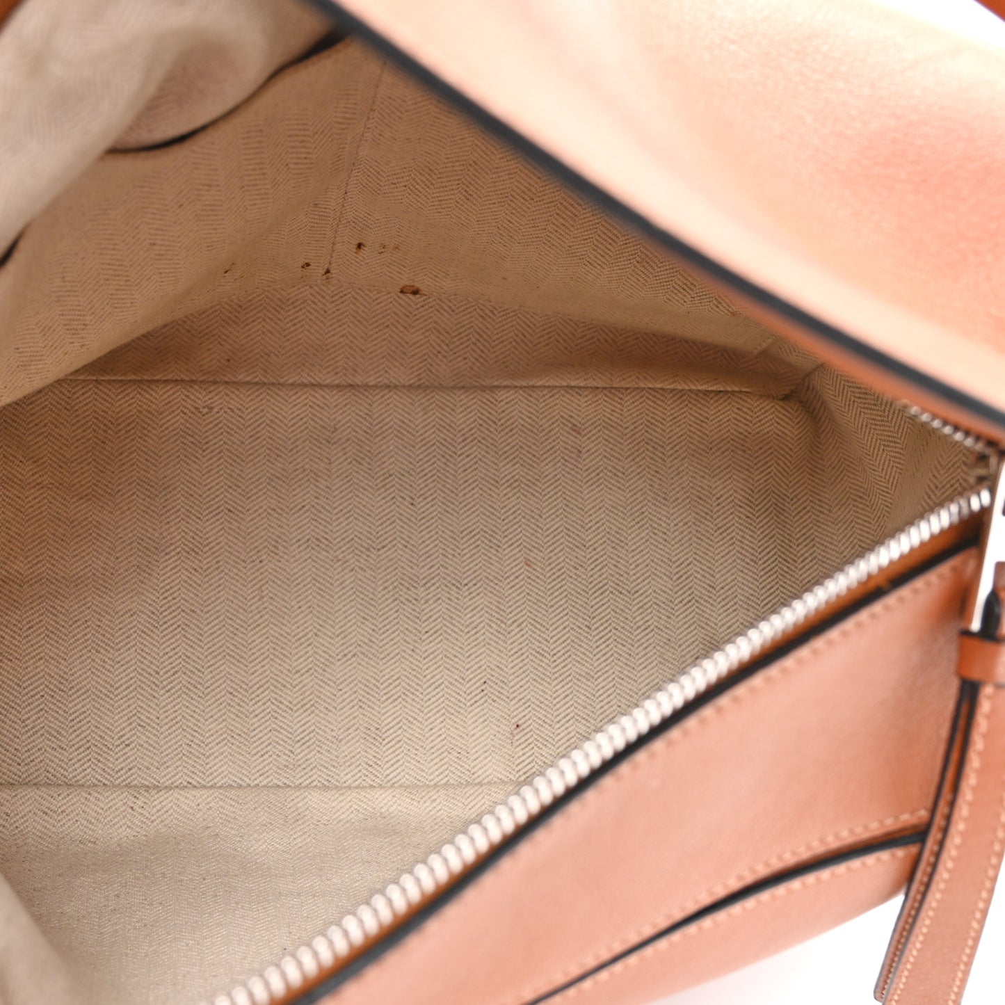 Calfskin Medium Puzzle Bag Tan