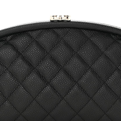 Chanel Caviar Quilted Timeless Clutch Black 8 of 10