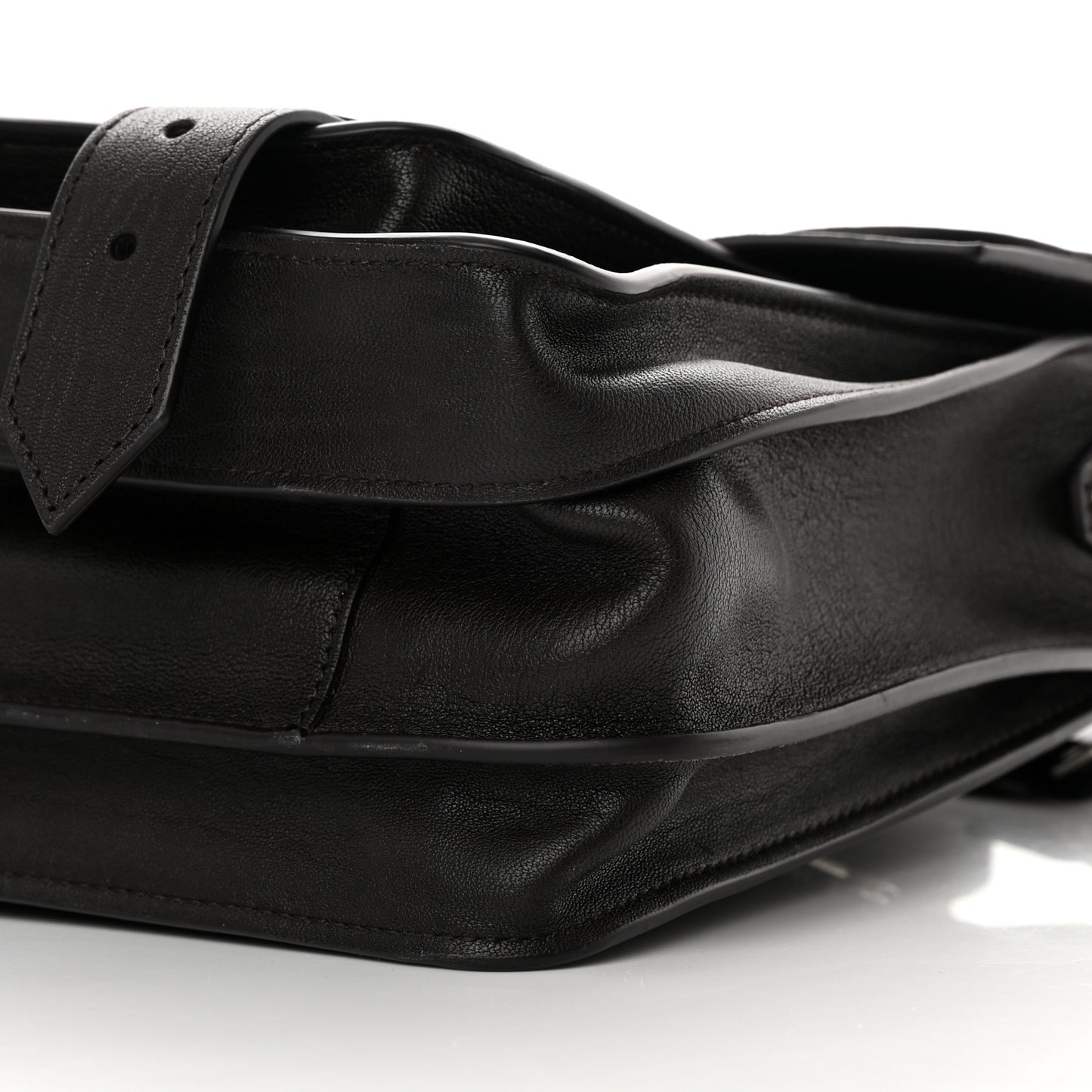 Lambskin Medium PS1 Satchel Dark Espresso