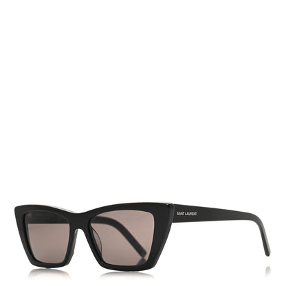 Saint Laurent Acetate Mica Cat Eye Sunglasses SL 276 Black 1 of 8