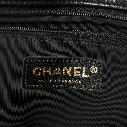 Chanel Braided Sheepskin Large Boy Reverso Flap Black 6 of 10