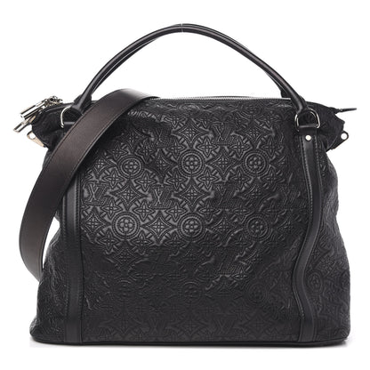 Louis Vuitton Monogram Lambskin Antheia Ixia MM Black 1 of 11