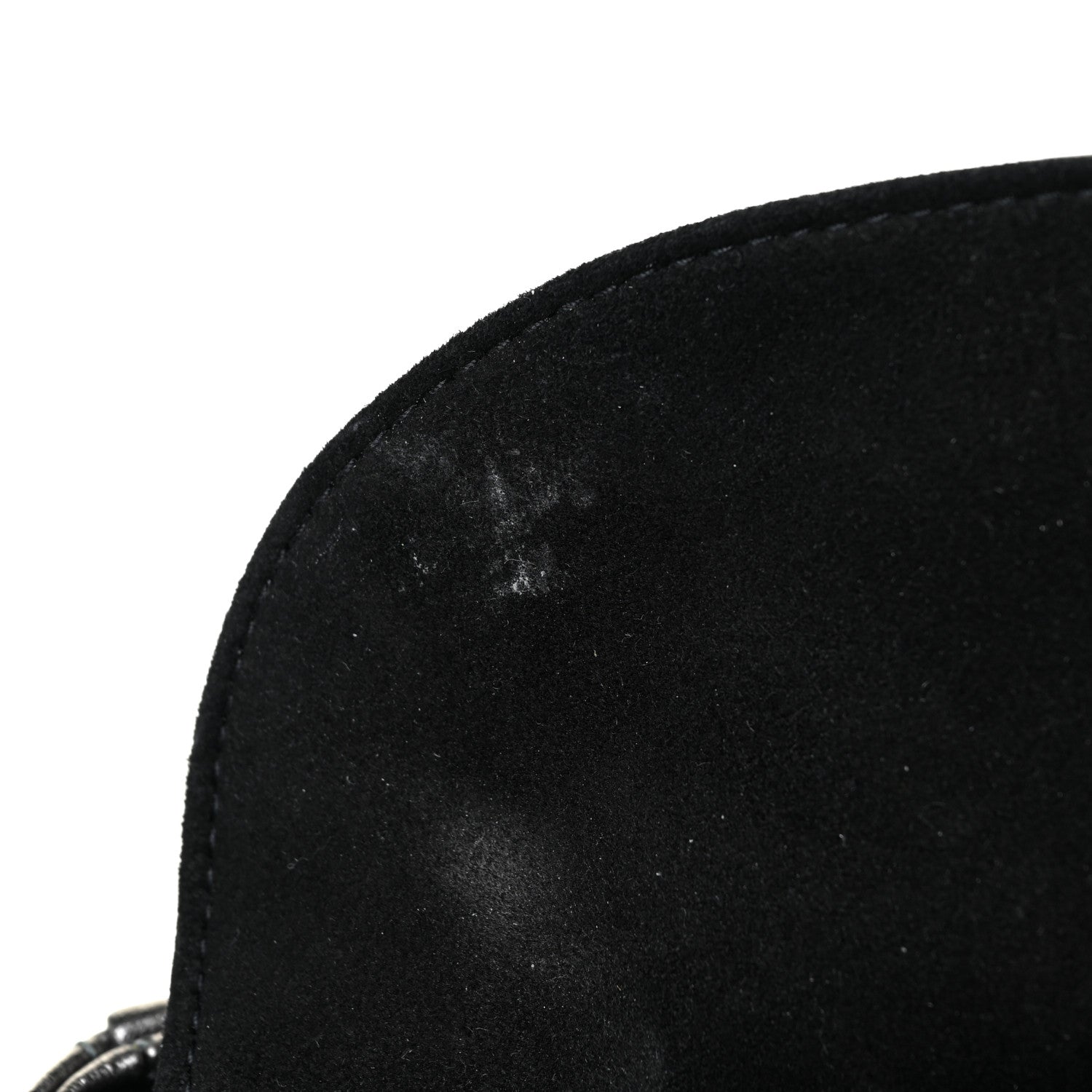 Christian Dior Metallic Grained Calfskin Cannage My ABCDior Lady Dior Gunmetal 9 of 10