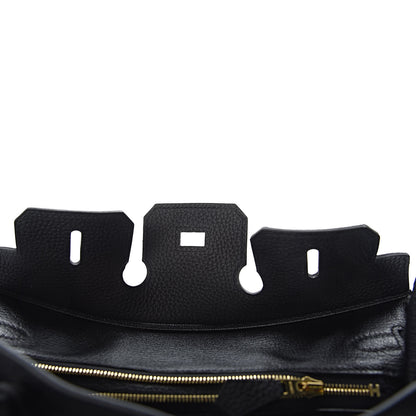 Hermes Togo Birkin 25 Black 10 of 40