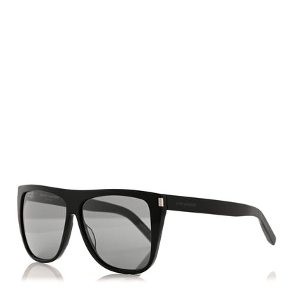 Saint Laurent Acetate SL1 Sunglasses Black 1 of 8