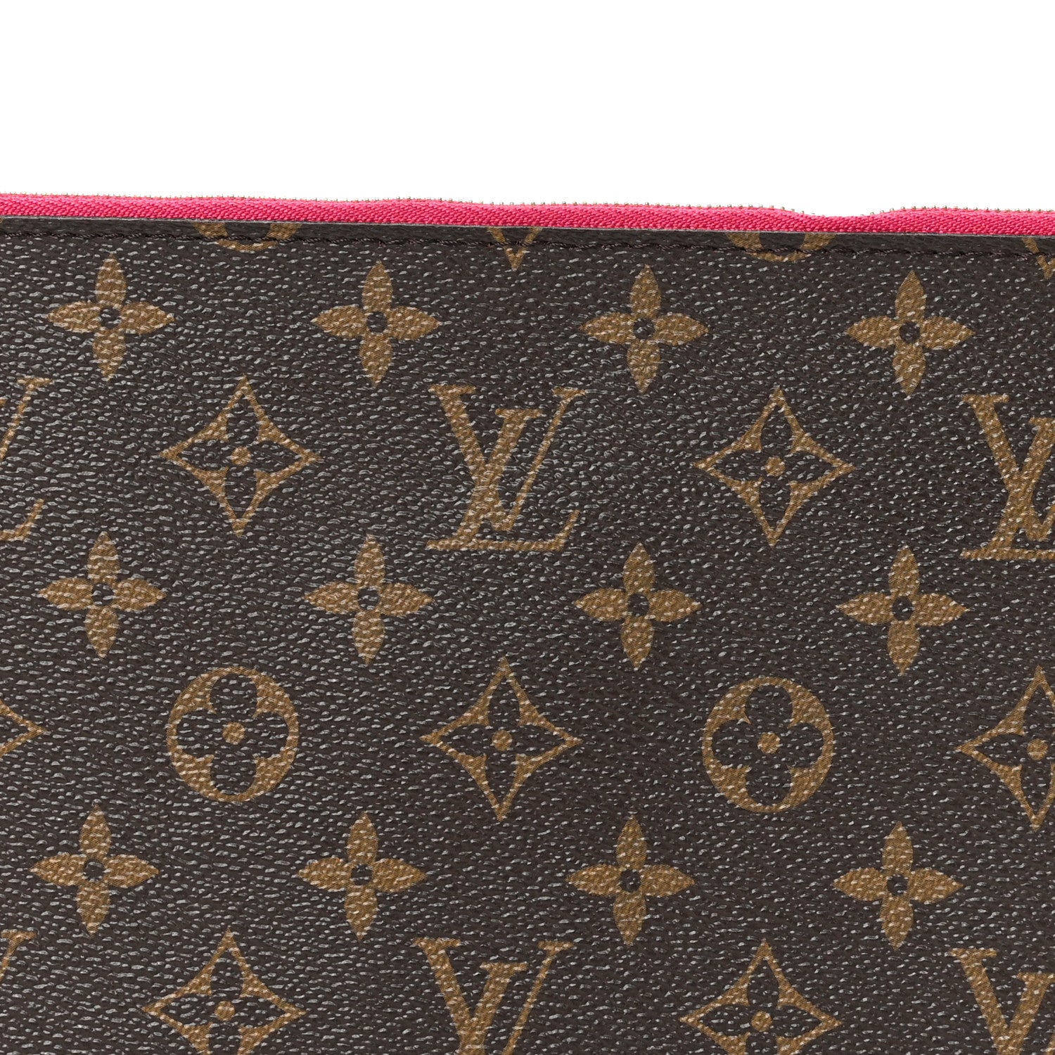 Louis Vuitton Monogram Neverfull MM GM Pochette Pivoine 7 of 7