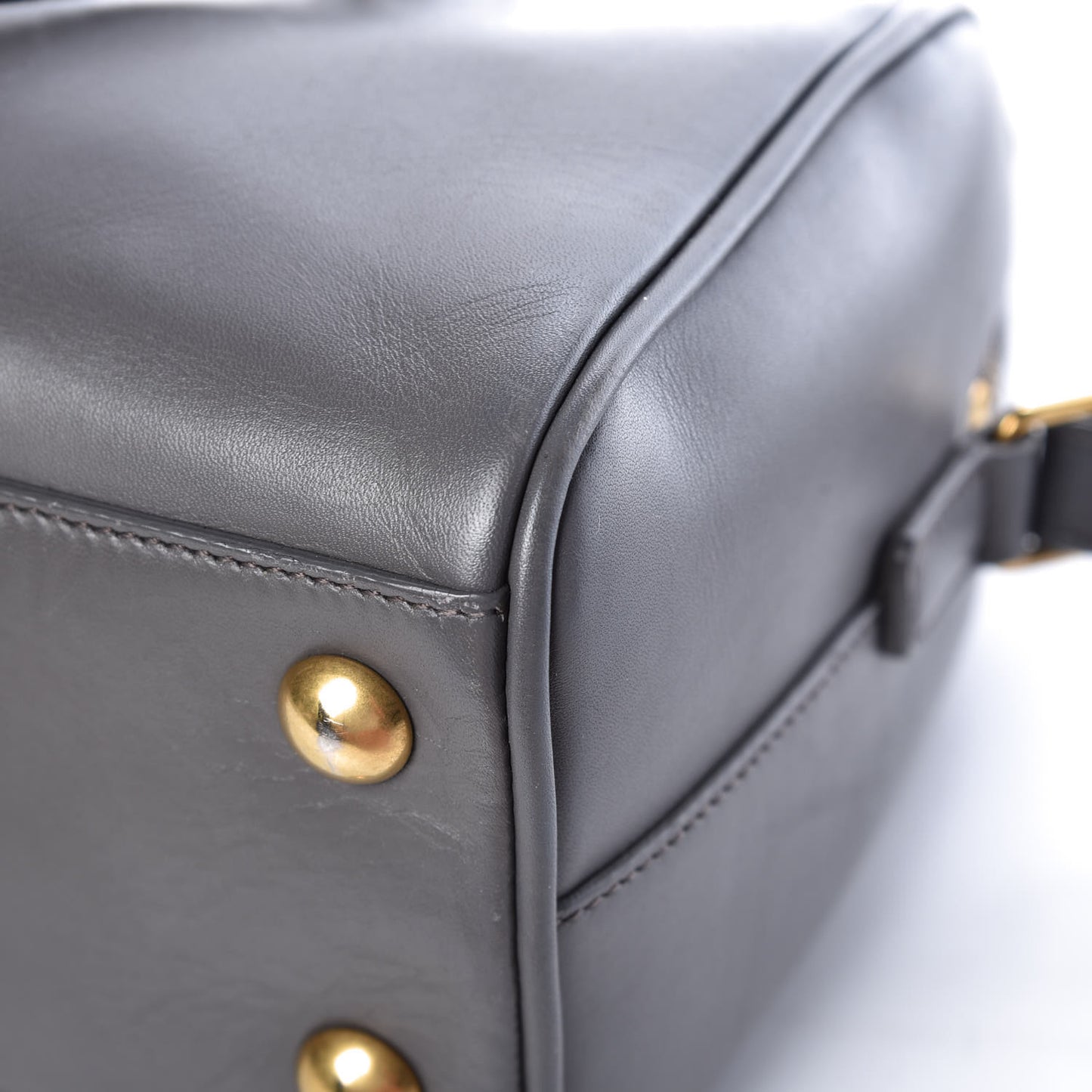 Calfskin Classic Baby Duffle Fog