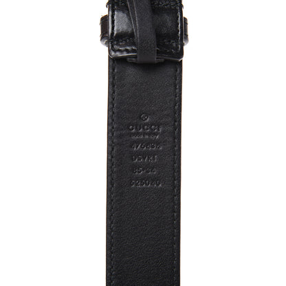 Gucci Calfskin Belt 85 34 Black 3 of 5