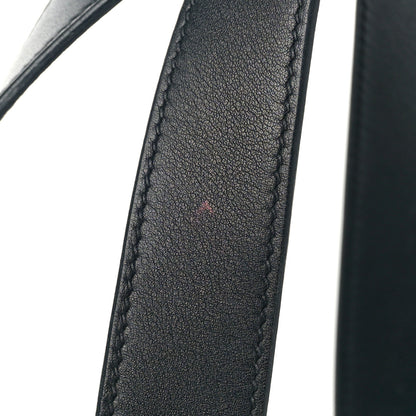 Hermes Swift H Canvas Cabas H En Biais 40 Black Ecru 10 of 11