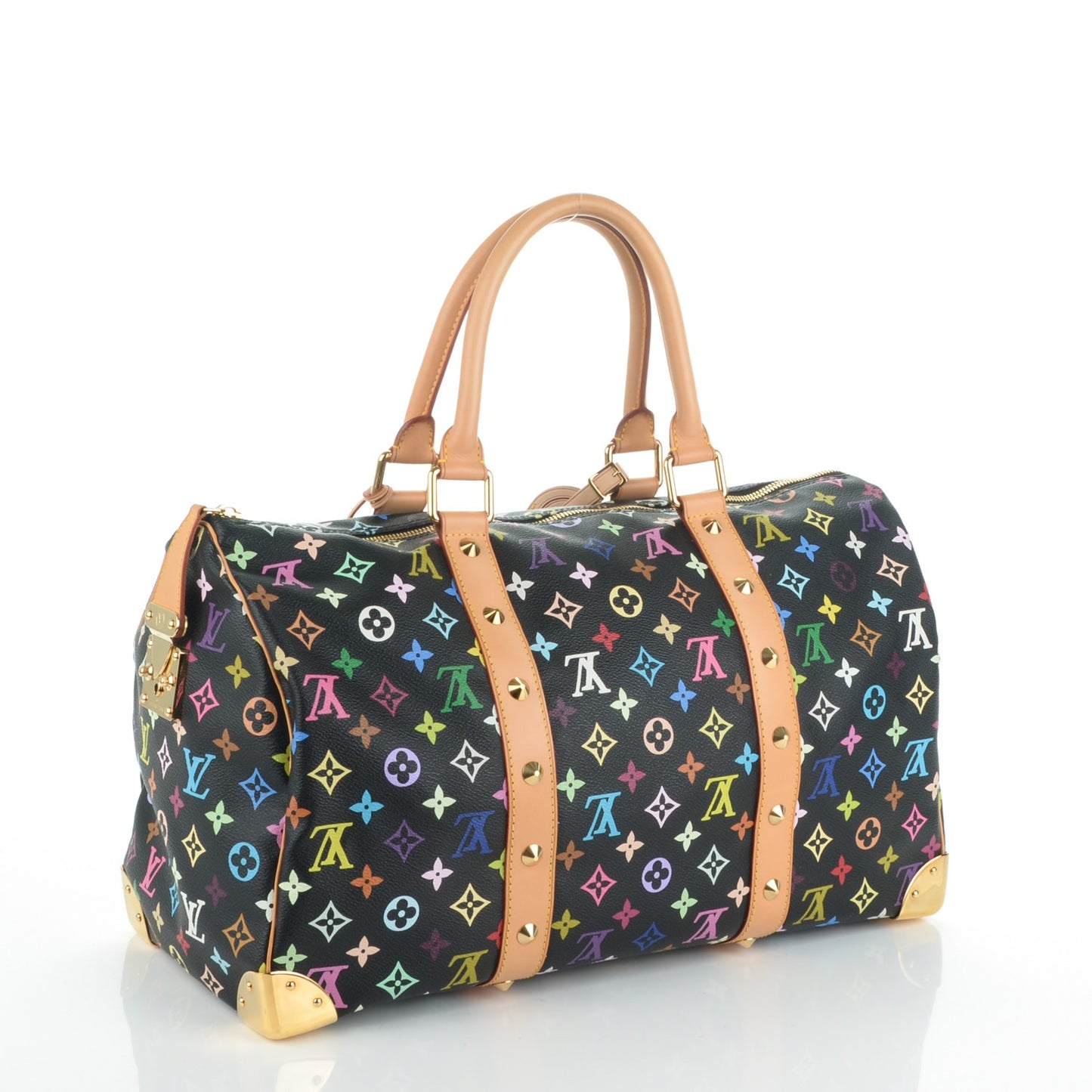 Monogram Multicolor Keepall 45 Black