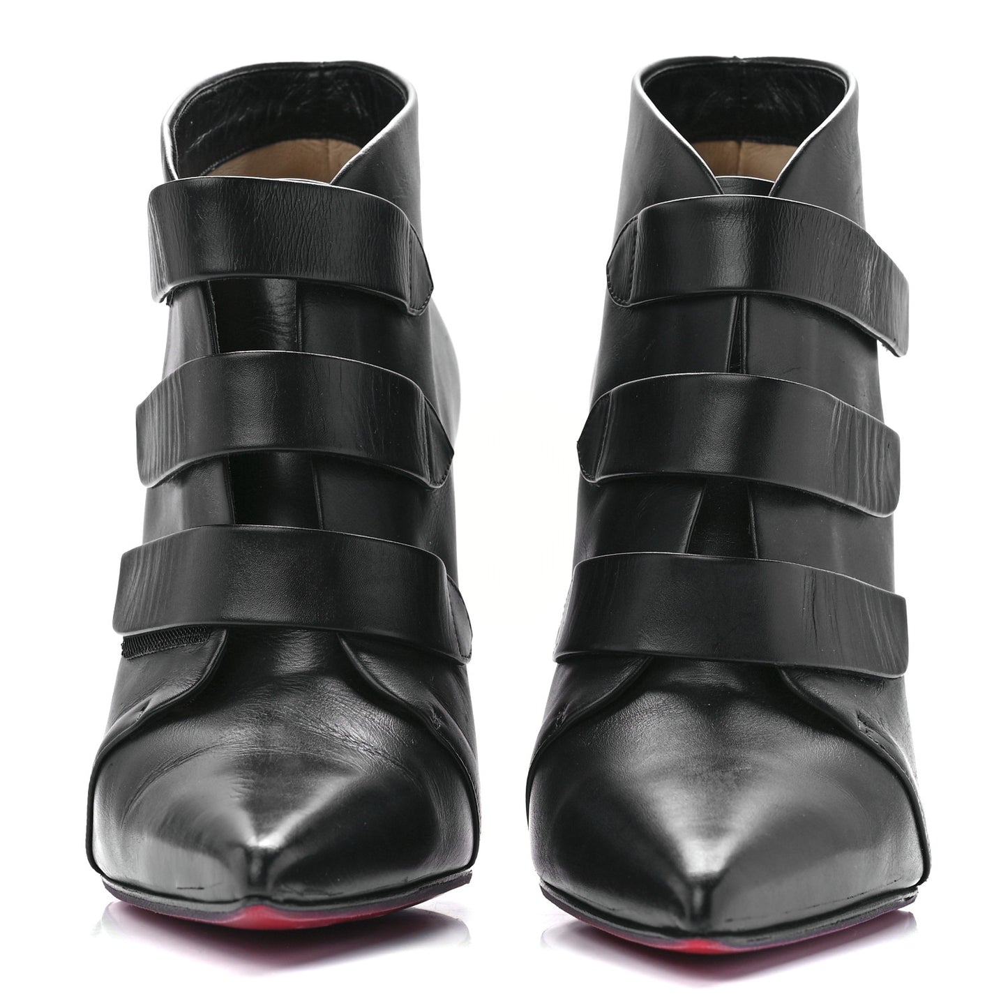 Calfskin Triniboot 100 Booties 40 Black