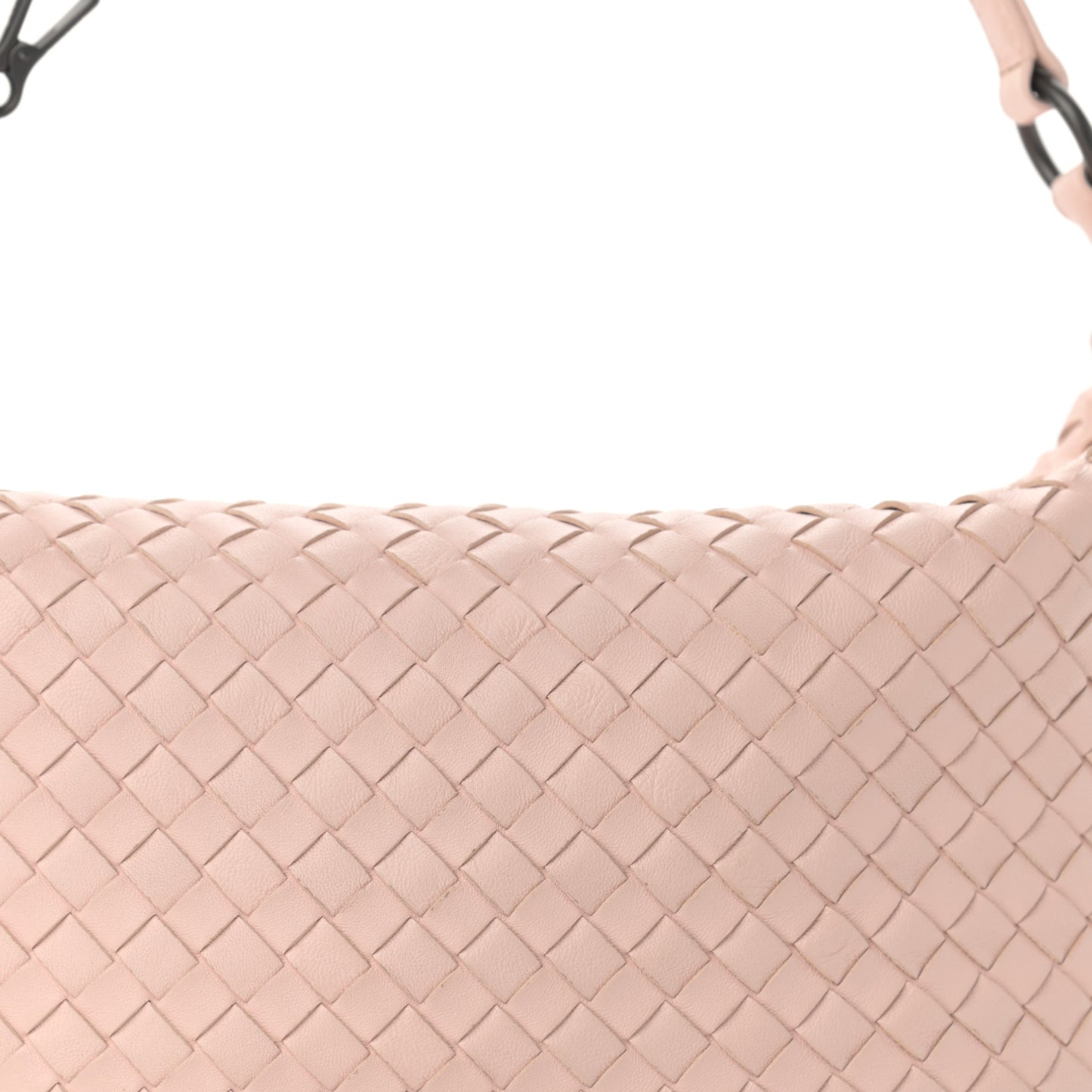 Nappa Intrecciato Medium Shoulder Bag Petale