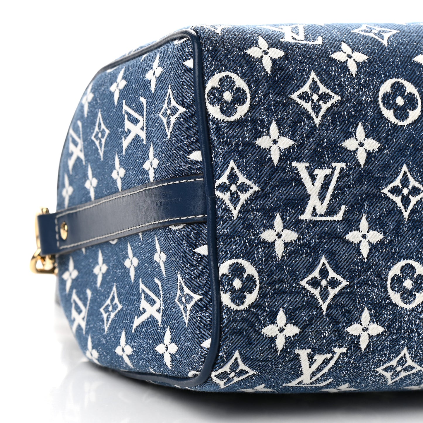Monogram Jacquard Denim Speedy Bandouliere 25 Bleu