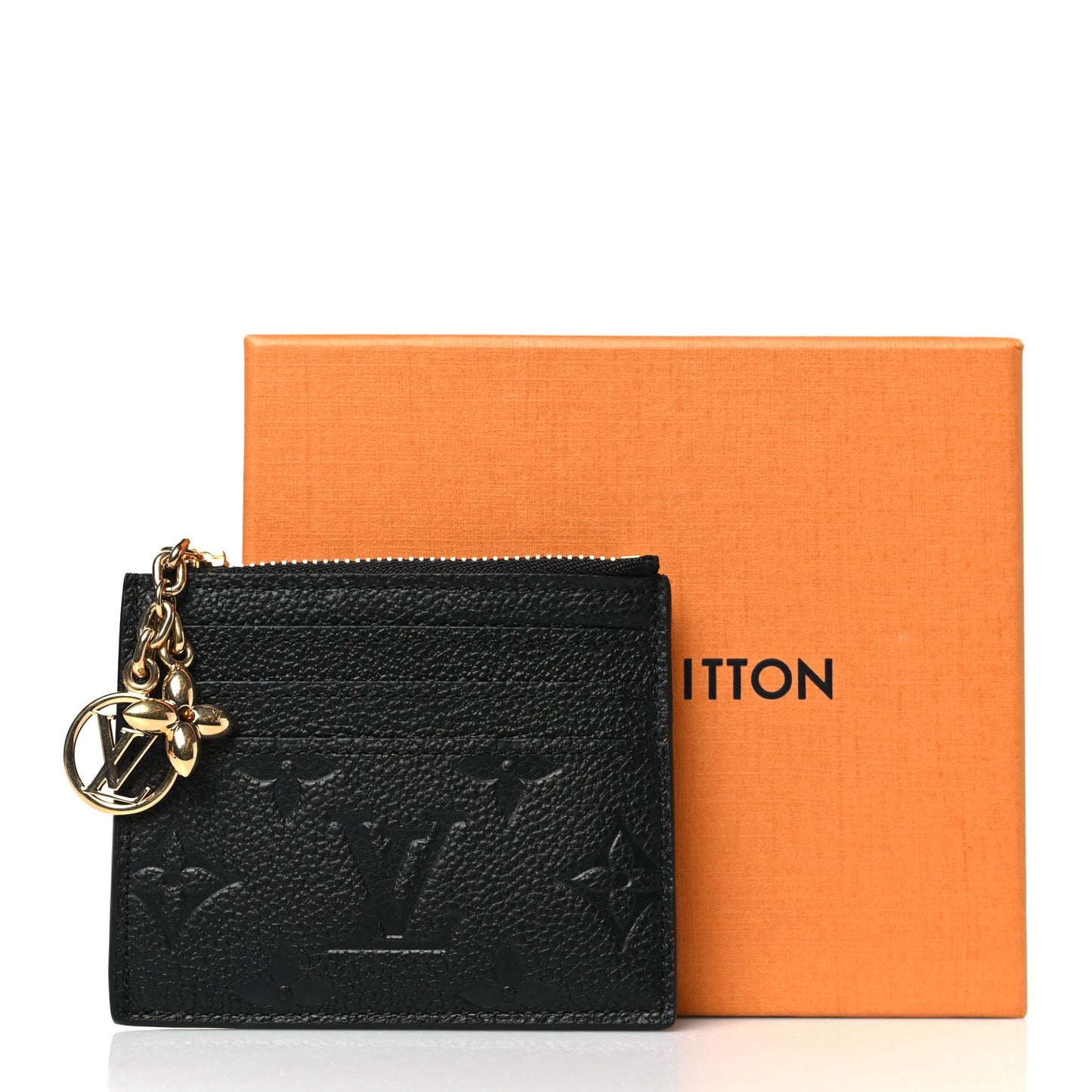 Empreinte Charms Card Holder Black