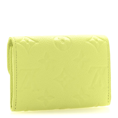 Louis Vuitton Empreinte Rosalie Coin Purse Zesty Lime 3 of 7