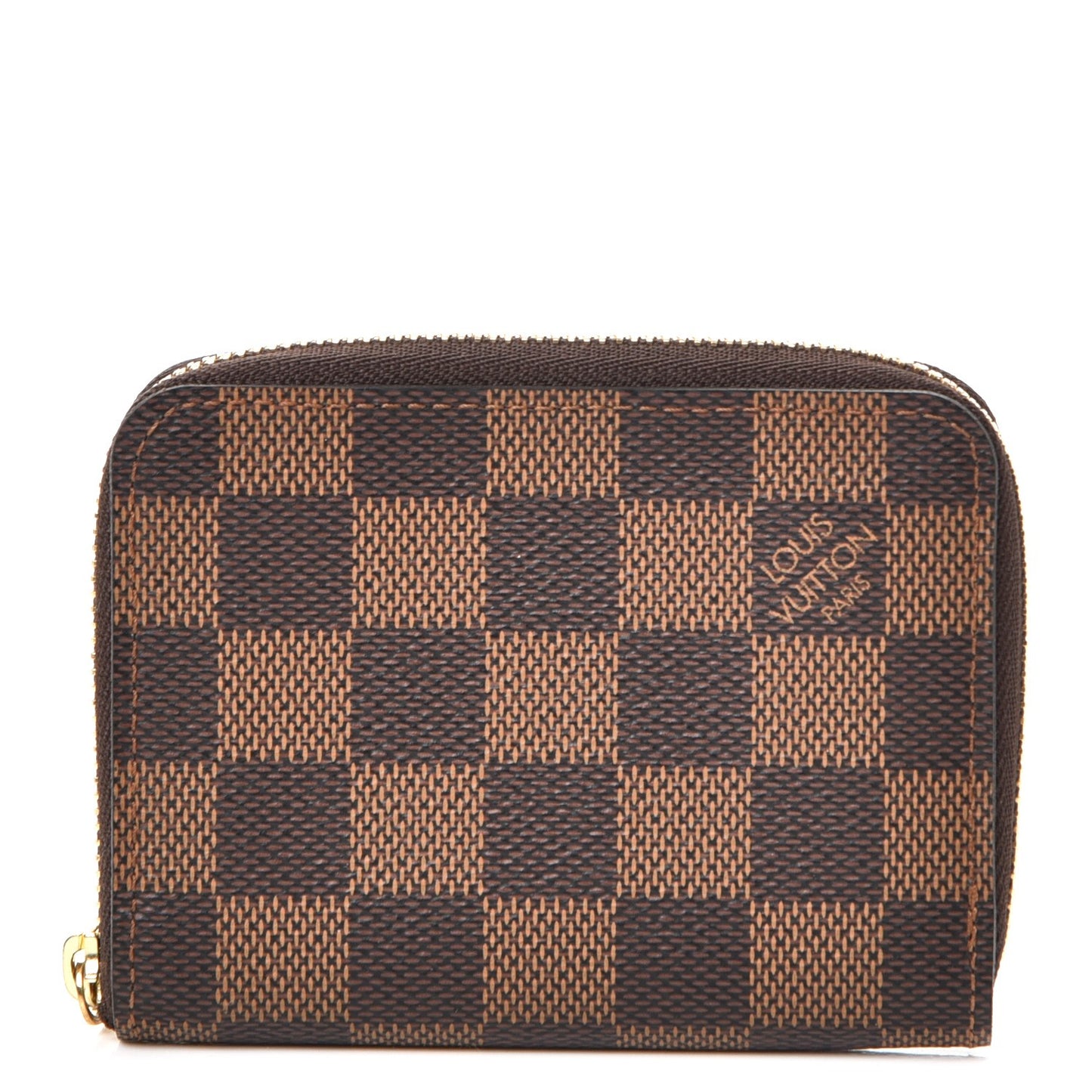 Damier Ebene Zippy Coin Purse
