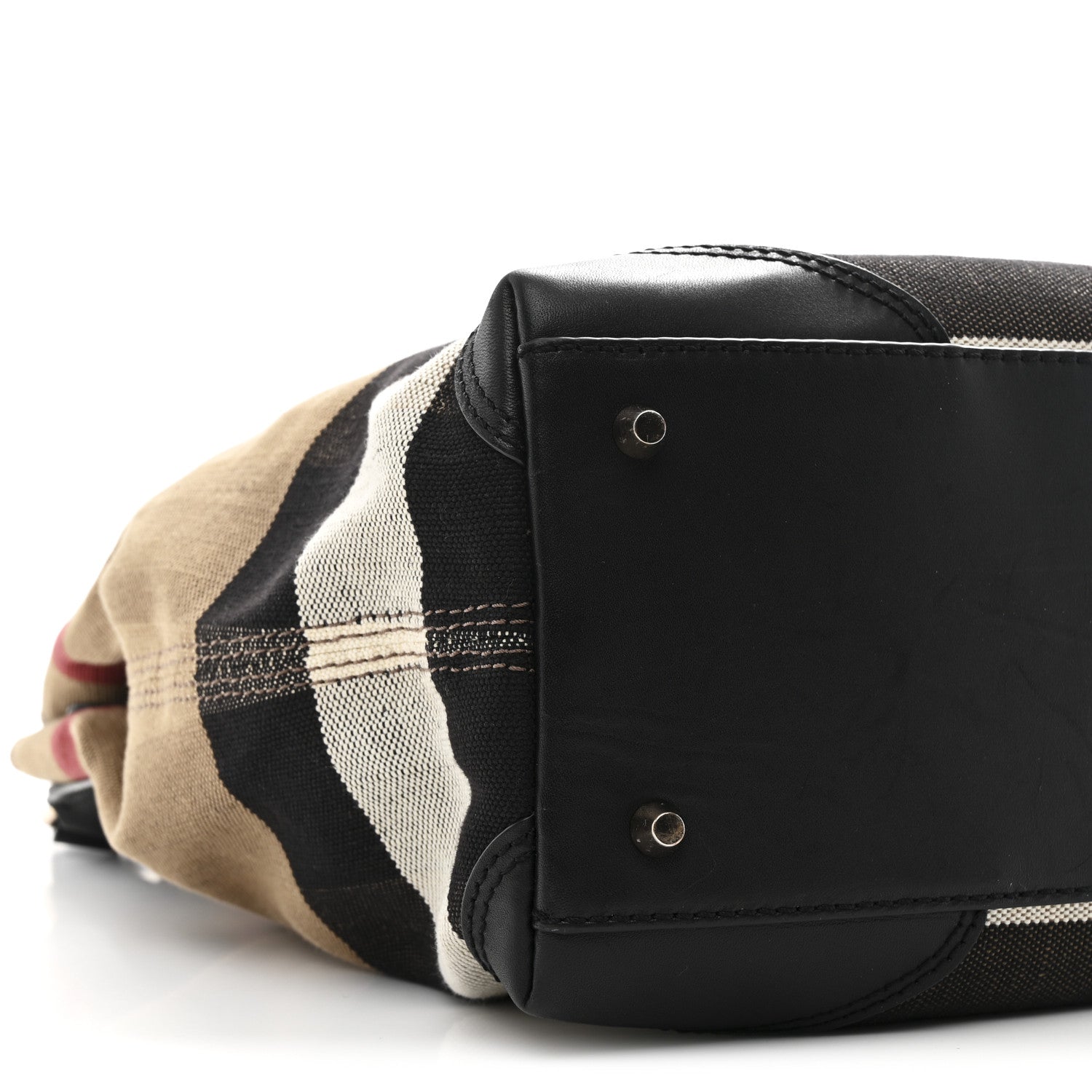 Burberry Canvas Mega Check Medium Maidstone Black 11 of 12