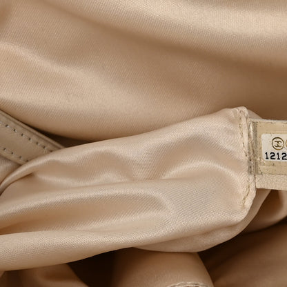 Chanel Glazed Lambskin Quilted Large North South Tote Black 7 of 15