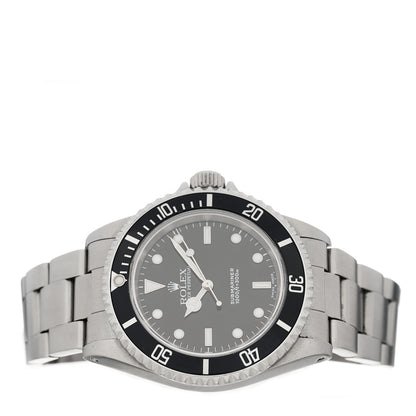 Rolex Stainless Steel 40mm Oyster Perpetual Submariner Watch Black 14060M 2 of 4