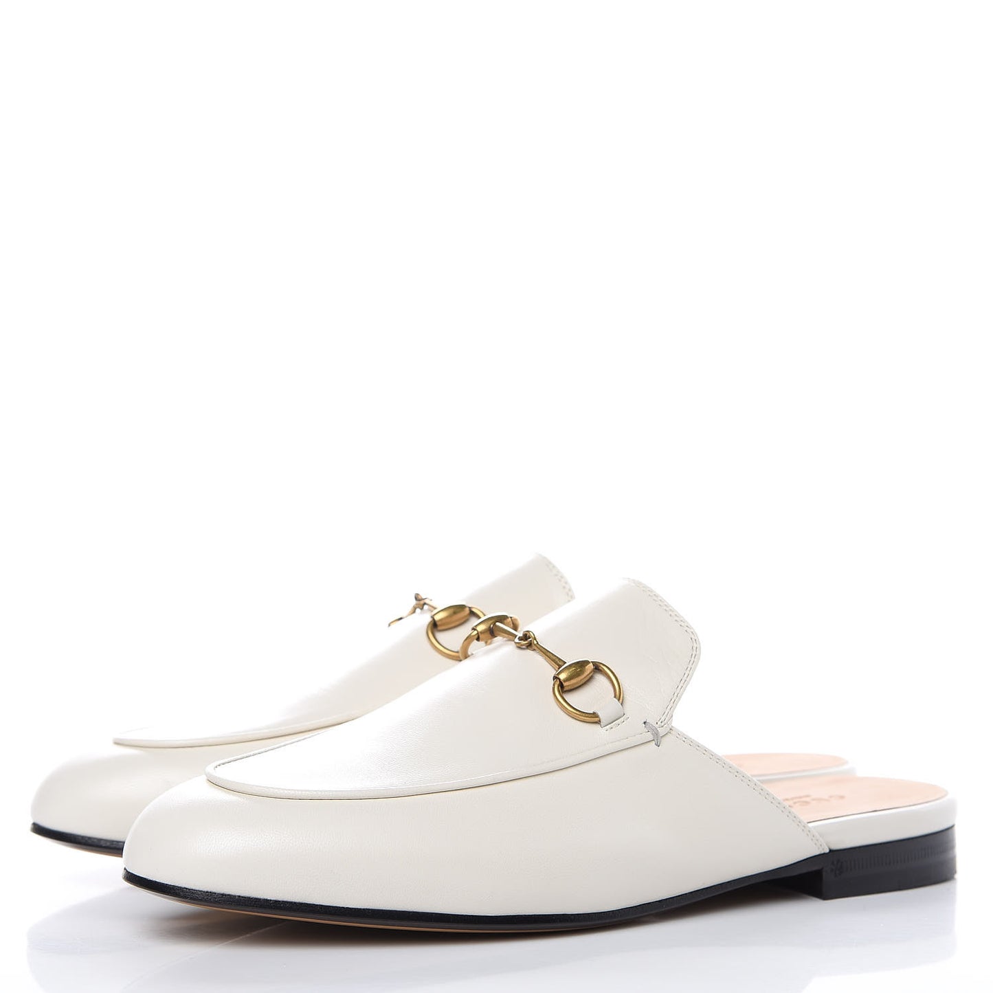 Malaga Kid Womens Princetown Slippers 38 Mystic White