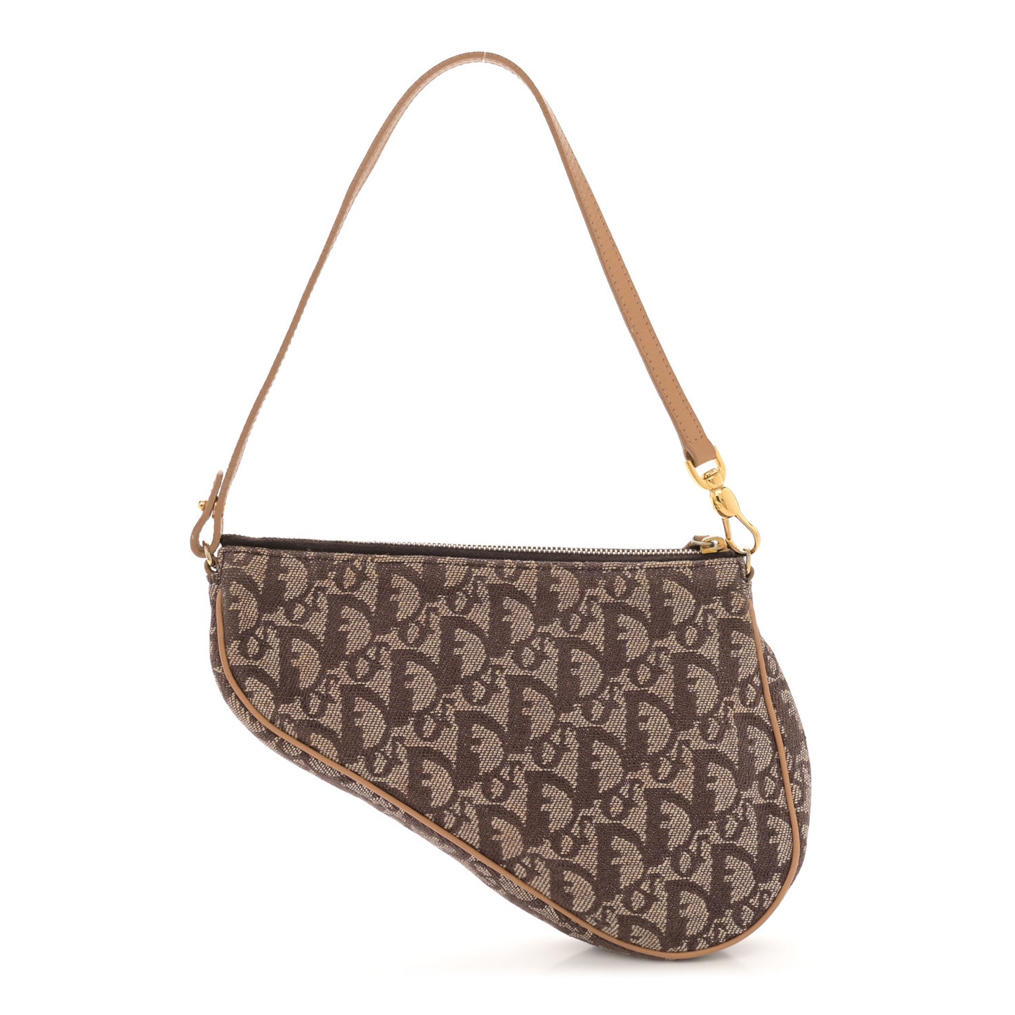 Monogram Mini Saddle Pochette Beige